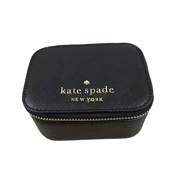 NEW Kate Spade Staci Leather Jewelry Holder Case Jewelry Box